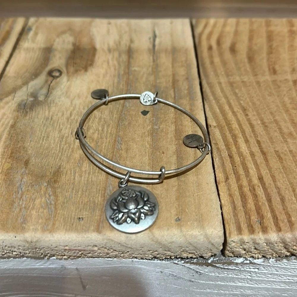 Alex and Ani Lotus Peace Petals Bracelet - Picture 1 of 1